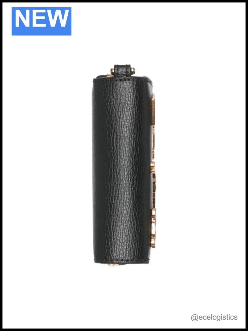 Genuine Leather Wristlet Wallet with Zipper Closure